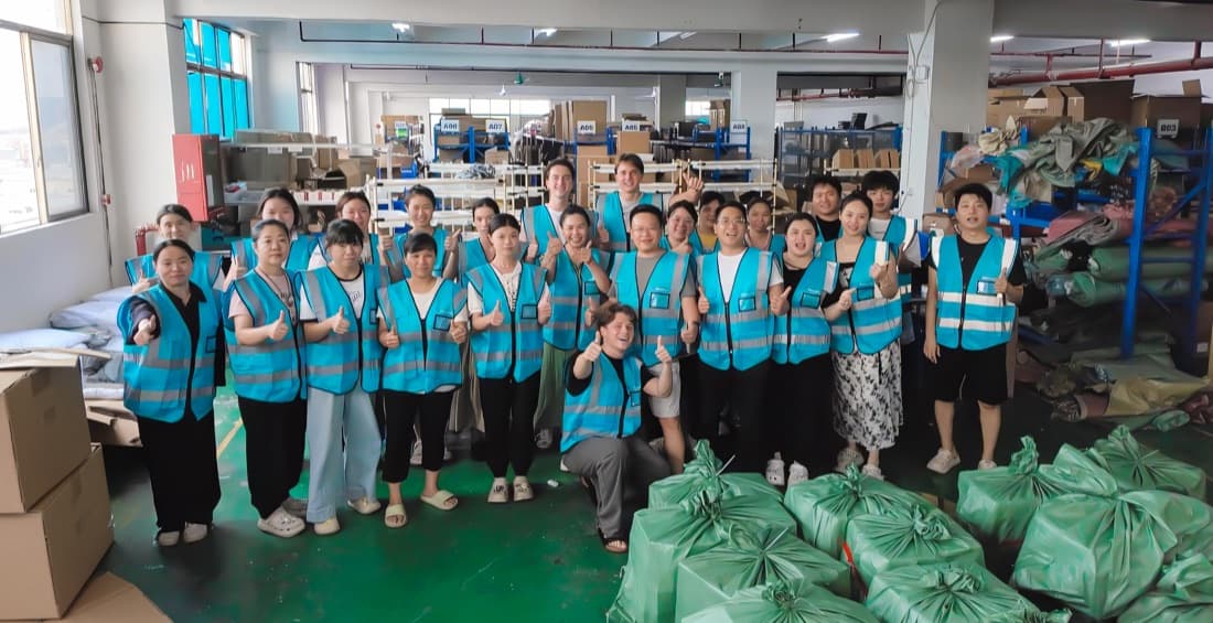 Gruppenfoto unseres Teams in China